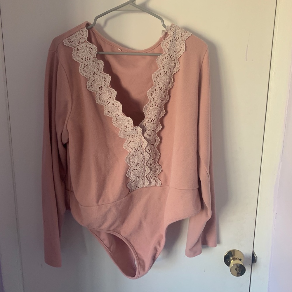 Pink Body Suit